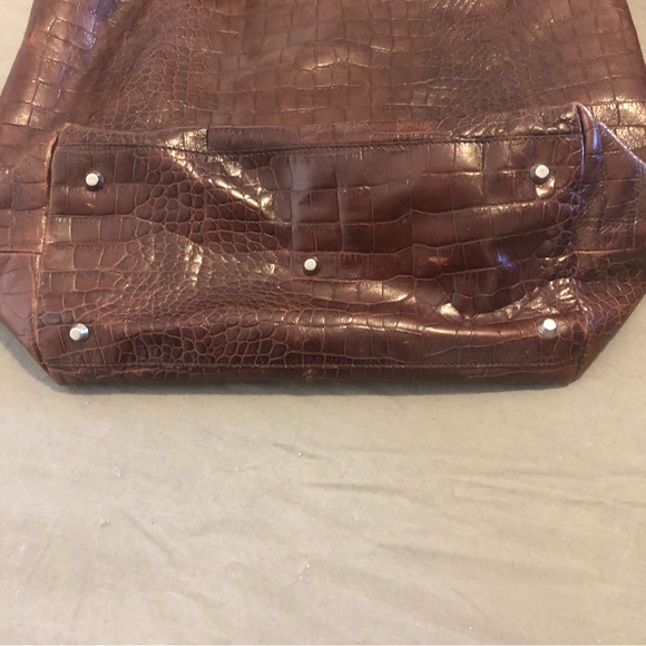 CRISTIAN Italian Leather, Large Purse, Dark Brown - Picture 2 of 6